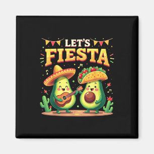 Aimant Lets Fiesta 5 Cinco De Mayo Pour Femmes Hommes Gar