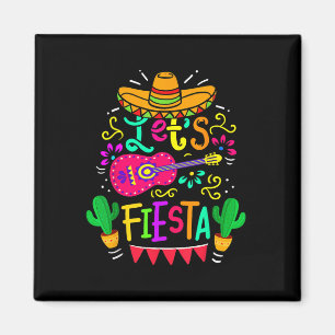 Aimant Lets Fiesta Cinco De Mayo Parti Mexicain Guitare L