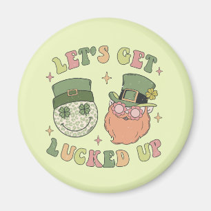 Aimant Let's Get Lucked Up Leprechaun