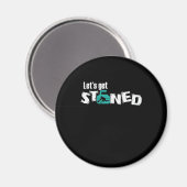Aimant Let's Stoned Curling (Recto/Verso)