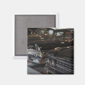 Aimant Lettonie, Riga, Musée automobile de Riga, voitures (Recto/Verso)