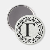 Aimant LETTRE AlphabET GRECQUE Gamma (Recto/Verso)