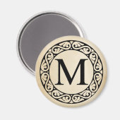 Aimant LETTRE AlphabET GRECQUE MU (Recto/Verso)