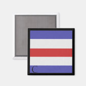 Aimant LETTRE C DE L'ALPHABET DU DOSSIER Nautique (Recto/Verso)