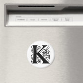 Aimant Lettre chic K (In Situ (Lave-vaisselle))
