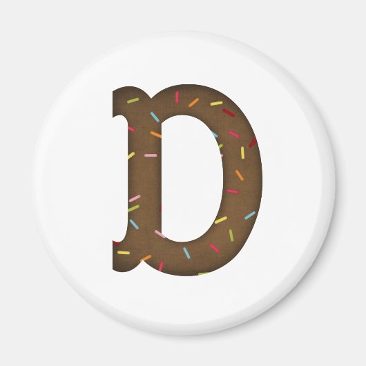 Aimant Lettre D (Devant)