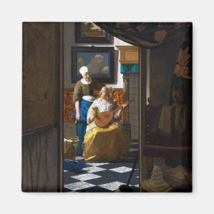 Aimant Lettre d'amour, Johannes Vermeer