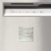 Aimant Lettre de George Frederick Handel (In Situ (Lave-vaisselle))