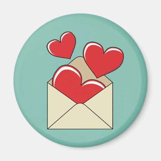 Aimant Lettre de love (Devant)