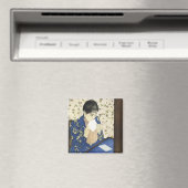 Aimant Lettre de Mary Cassatt, Impressionnisme Vintage (In Situ (Lave-vaisselle))