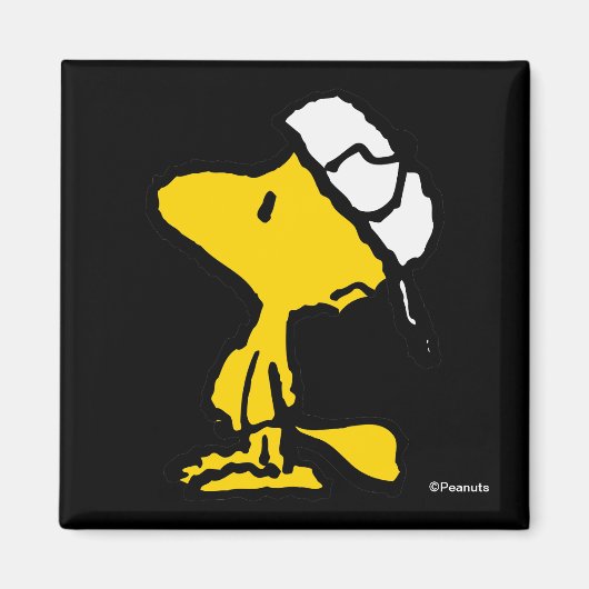 Aimant Lettre de sport Woodstock Varsity (Devant)