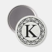 AIMANT LETTRE GRECQUE ALLOABET KAPA (Recto/Verso)