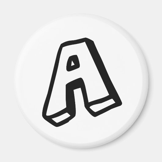 Aimant Lettre I (Devant)