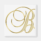 Aimant Lettre initiale B (Devant)