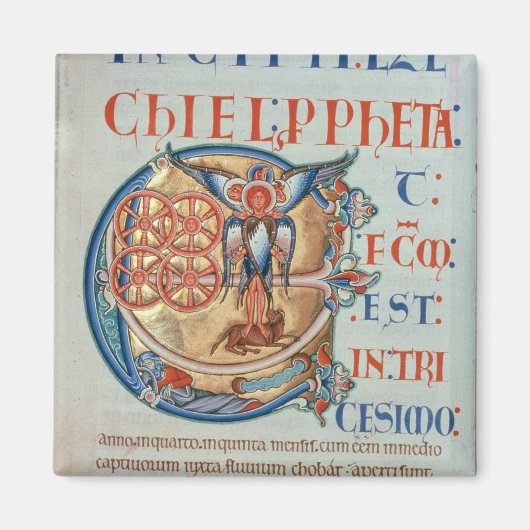 Aimant Lettre initiale 'E' Et factum est (Devant)