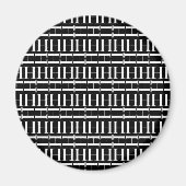 Aimant Lettre initiale H monogramme (Devant)