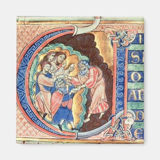 Aimant Lettre initiale 'V' Visio Abdie (Devant)