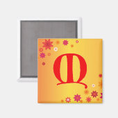 Aimant Lettre M (Recto/Verso)