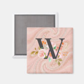 Aimant Lettre W (Recto/Verso)