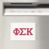 Aimant Lettres Phi Sigma Kappa (In Situ (Lave-vaisselle))