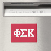 Aimant Lettres Phi Sigma Kappa (In Situ (Lave-vaisselle))