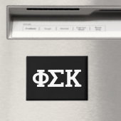 Aimant Lettres Phi Sigma Kappa (In Situ (Lave-vaisselle))
