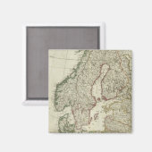 Aimant L'Europe divisée en empires, royaumes (Recto/Verso)