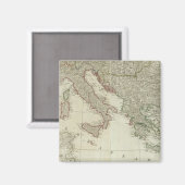 Aimant L'Europe divisée en royaumes, empires (Recto/Verso)