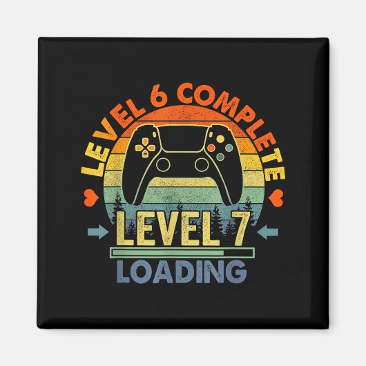 Aimant Level 6 Complete 6 Anniversary Gift 6th Wedding An (Devant)