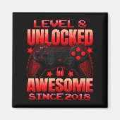 Aimant Level 8 Unlocked 8 Year Old For Boys 8th Birthday (Devant)