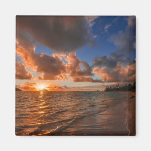 Aimant Lever de soleil à l'île de Mokulua
