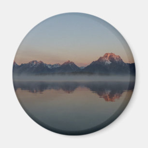Aimant Lever de soleil au Jackson Dam Grand Teton Nationa