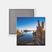 Aimant Lever de soleil au lac Mono, Californie (Recto/Verso)