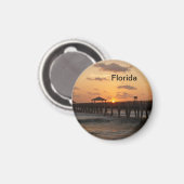 Aimant Lever de soleil de Floride (Recto/Verso)