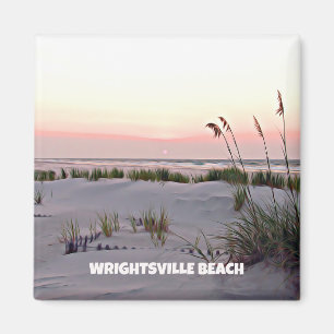 Aimant Lever de soleil en juillet, plage de Wrightsville