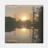 Aimant Lever de soleil matinal (Devant)