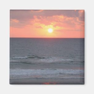 Aimant Lever de soleil sur l'aimant de plage