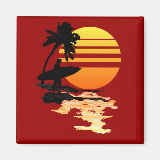 Aimant Lever du soleil (Devant)