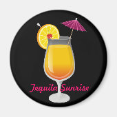 Aimant Lever du soleil à la tequila (Devant)