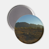 Aimant Lever du soleil du Saguaro dans le parc national d (Recto/Verso)