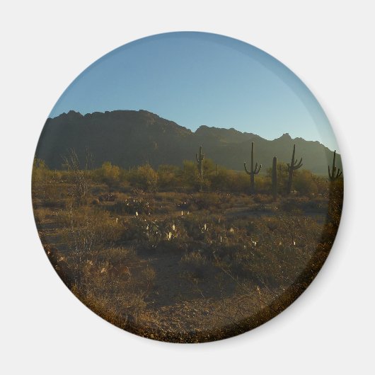 Aimant Lever du soleil du Saguaro dans le parc national d (Devant)