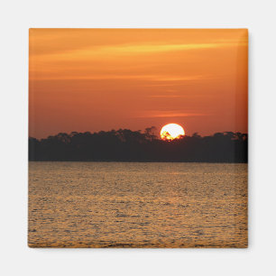 Aimant Lever du soleil sur la baie de Perdido