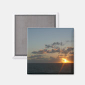 Aimant Lever du soleil sur San Juan I Porto Rico (Recto/Verso)