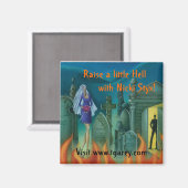 Aimant Levez un peu d'enfer (Recto/Verso)