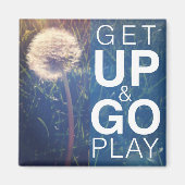 Aimant Levez-vous et jouez (Devant)