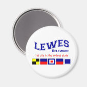Aimant Lewes, DE (Recto/Verso)