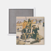 Aimant Lewis et Clark à la rivière Columbia (Recto/Verso)