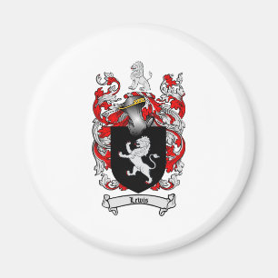 Aimant Lewis Family Crest - Lewis Armoiries