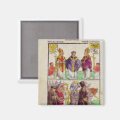 Aimant L'exécution de Jan Hus (Recto/Verso)