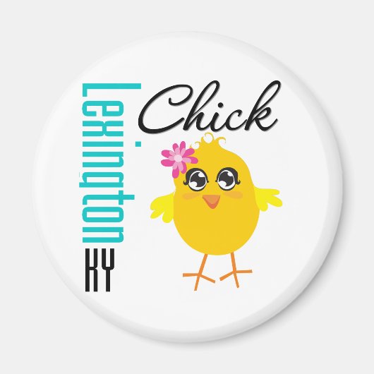 Aimant Lexington KY Chick (Devant)